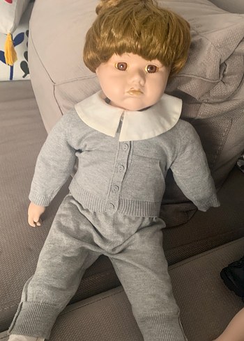 Erkek büyük boy  porselen bebek - Görsel 7