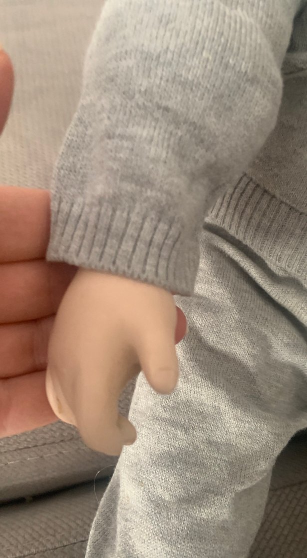 Erkek büyük boy  porselen bebek - Görsel 5