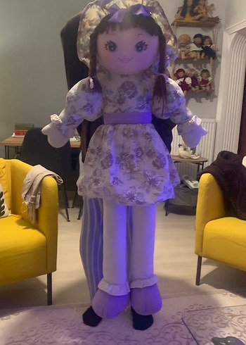 Lila Tonlarında Pastel Bebek - Görsel 2