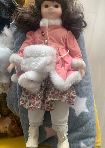 Pembe Peluş Detaylı Bebek - Görsel 3