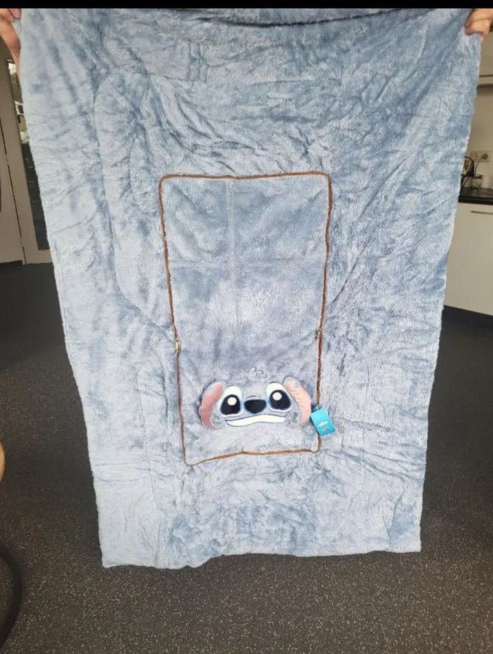 Gri Peluş Oyuncak Yastık battaniye - Görsel 4