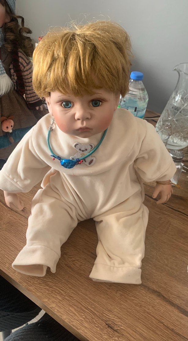 Büyük porselen bebek - Görsel 2