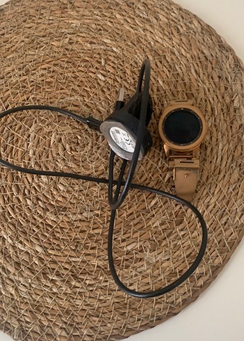 Bej Renk Metal Kordonlu Akıllı Saat - Görsel 10