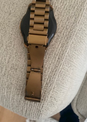 Bej Renk Metal Kordonlu Akıllı Saat - Görsel 6