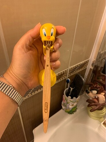 Diş fırçası askısı tweety - Görsel 4