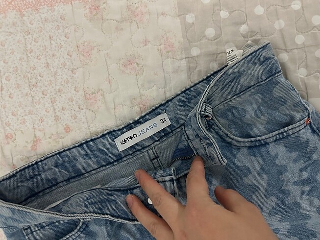 xs Beden Şort koton