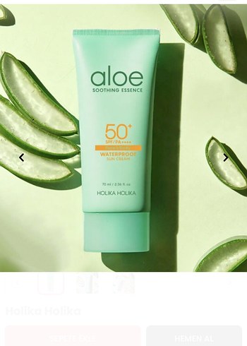 Holika Holika Aloe Güneş Koruyucu Krem SPF 50
