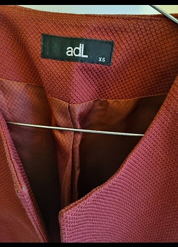 xs Beden bordo Renk Adil Işık kısa ceket