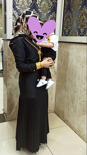 Moda zm markalı ceket elbise