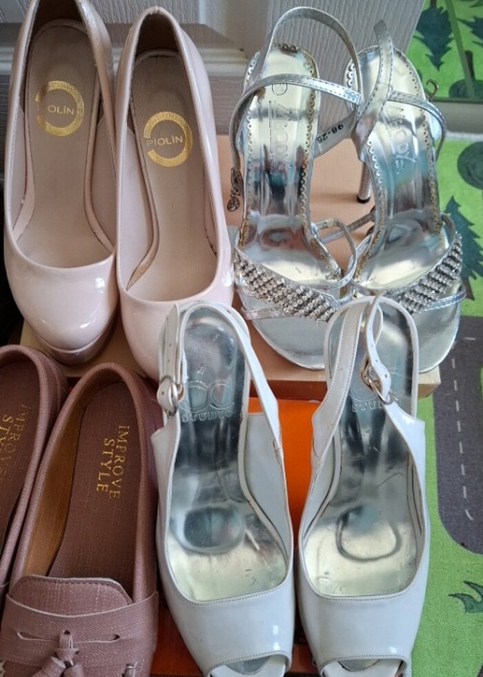 Abiye ve spor ayakkabı  - Görsel 2