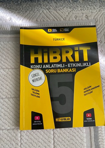 Hibrit türkçe kitabı 5. Sınıf