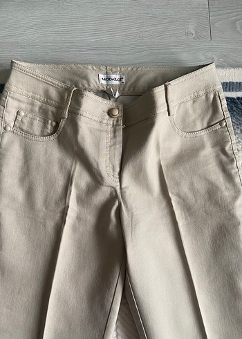 Modailgi krem pantolon - Görsel 2