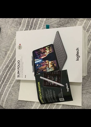 Logitech ipad 10. Nesil klavyeli kılıf - Görsel 8
