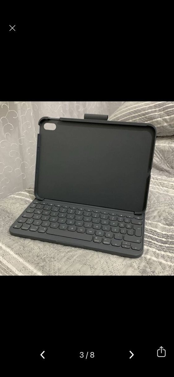 Logitech ipad 10. Nesil klavyeli kılıf - Görsel 3
