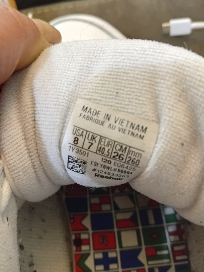 Reebok Beyaz Erkek Spor Ayakkabı - Görsel 4