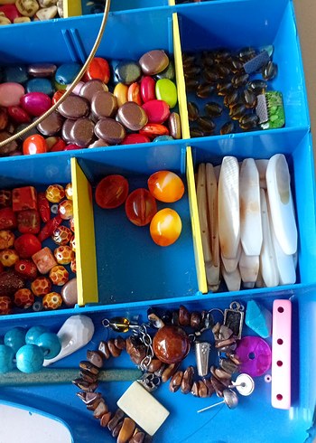 Renkli Boncuk ve Hobi Malzemeleri Seti - Görsel 4