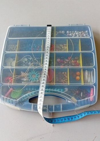 Renkli Boncuk ve Hobi Malzemeleri Seti - Görsel 6