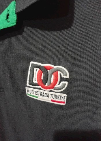 Erkek Siyah Polo Tişört Detaylı - Görsel 2
