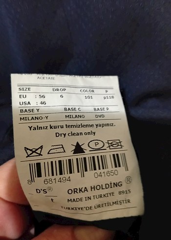 Erkek Lacivert Düğmeli Yelek - Görsel 6