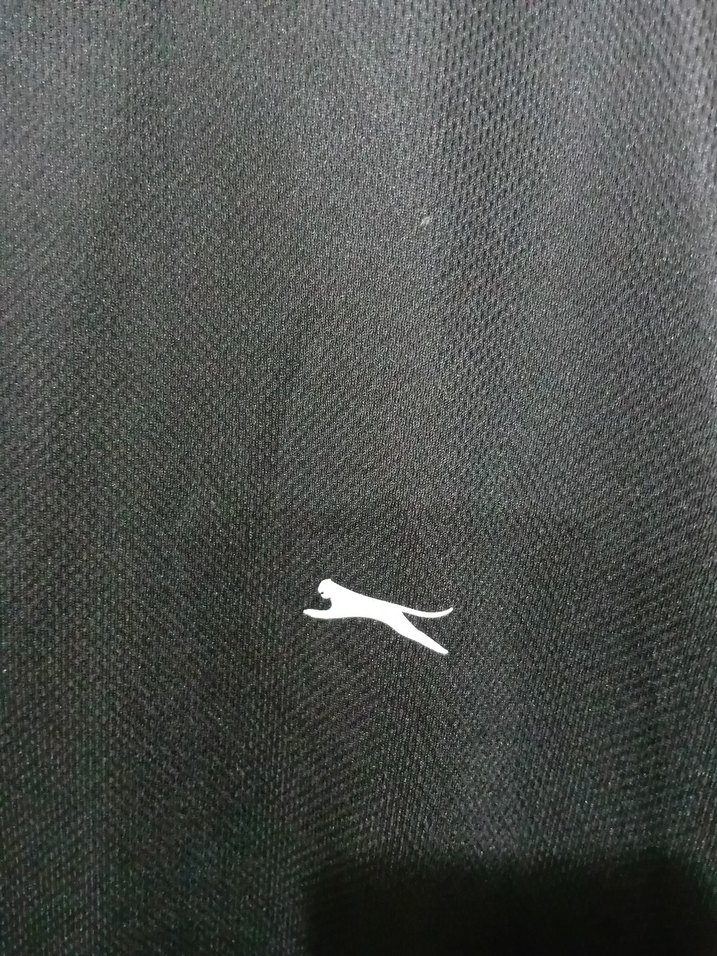 Siyah Slazenger  Erkek Tişört - Görsel 3