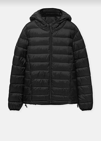 Siyah PullandBear Mont