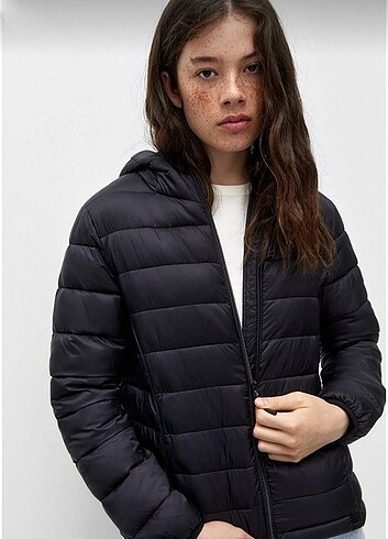 Pull and Bear Siyah PullandBear Mont