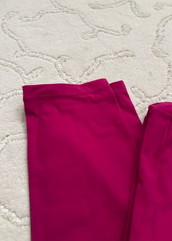 Pembe Drapeli Kadın Tayt Oysho Sport xs beden - Görsel 3