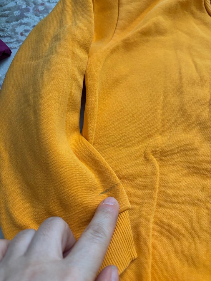 Erkek Çocuk Sarı Sweatshirt Uzun Kollu 3 adet - Görsel 2