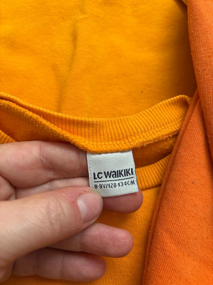 Erkek Çocuk Sarı Sweatshirt Uzun Kollu 3 adet - Görsel 5