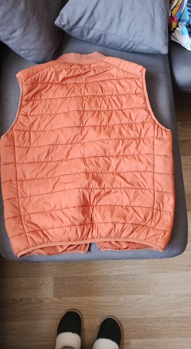 Bej Pastel Renkli Erkek Kolsuz Mont - Görsel 3