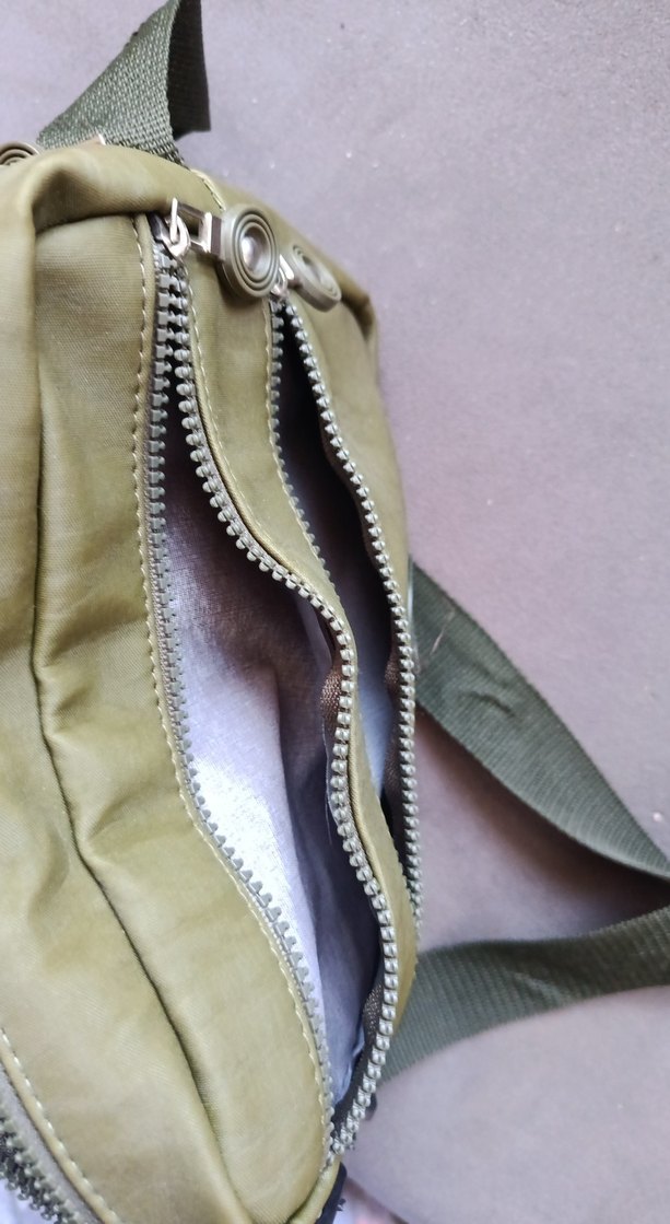 Kemerli Kadın Haki Yeşili Çapraz Çanta - Görsel 5