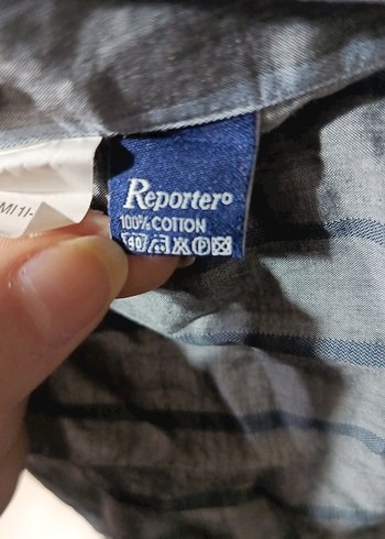 Gri Erkek Keten Uzun Kollu Gömlek - Görsel 5