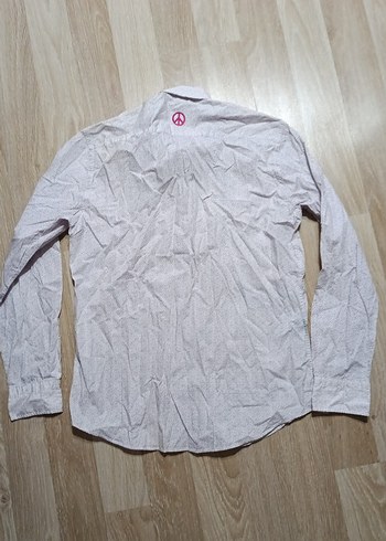 Erkek Uzun Kollu Beyaz Keten Gömlek - Görsel 4