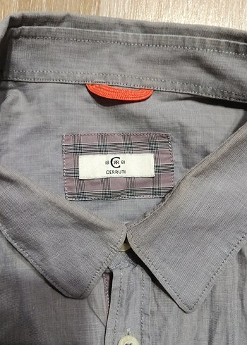 Gri Regular Fit Uzun Kollu Keten Erkek Gömlek - Görsel 3