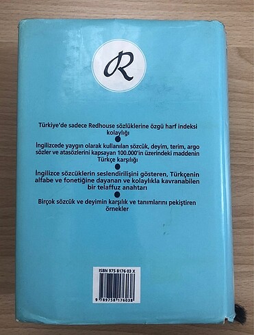  Redhouse Büyük Elsözlüğü İngilizce-Türkçe /Türkçe-İngilizce