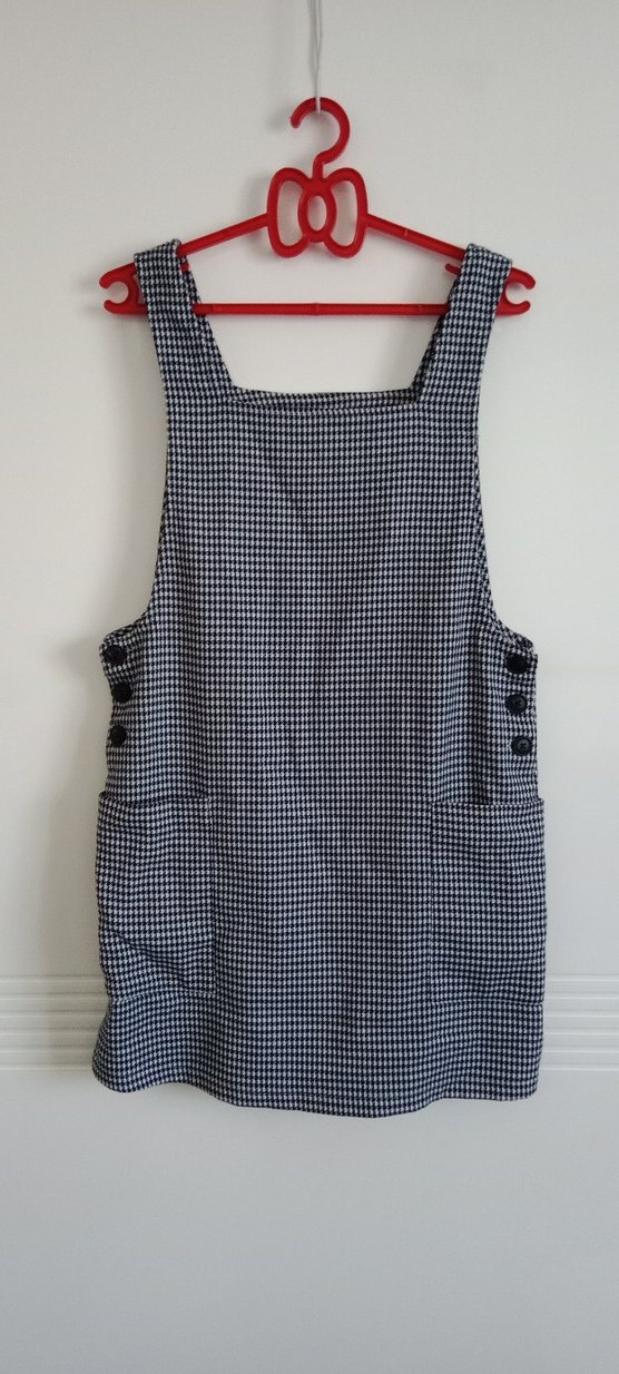 Gri Kareli Mutfak Önlüğü - Görsel 2