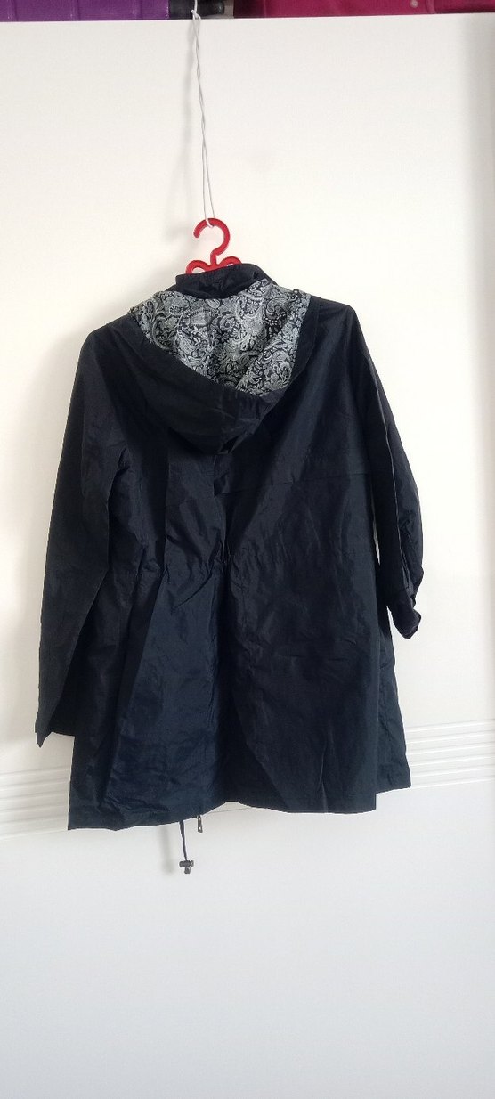 Navy Belden Bağlamalı Denim Ceket - Görsel 3