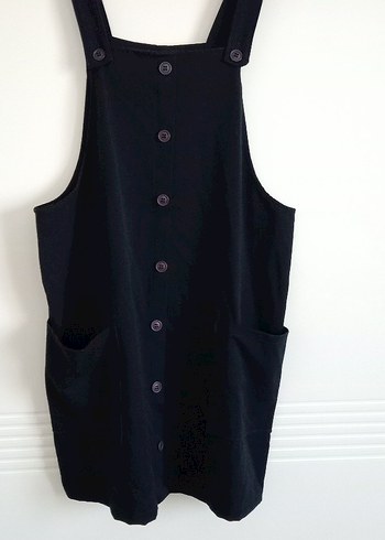 Siyah Kızlar İçin Salaş Kolsuz elbise - Görsel 2