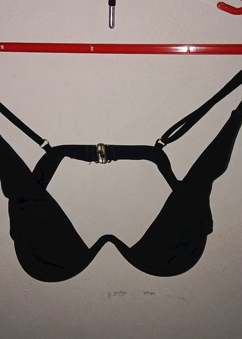 Siyah Kısa Gotik Sütyen - Görsel 4