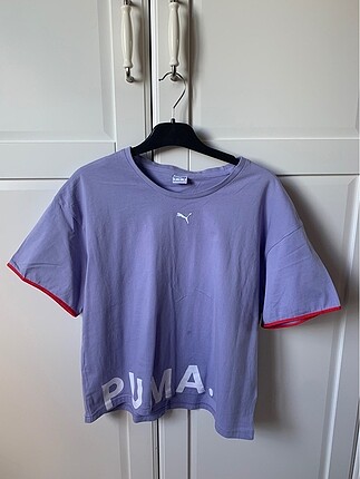 PUMA mor M beden tshirt