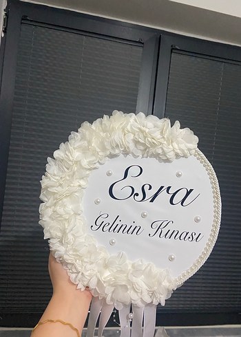 Beyaz Fırfırlı Bohem Gelin Aksesuarı