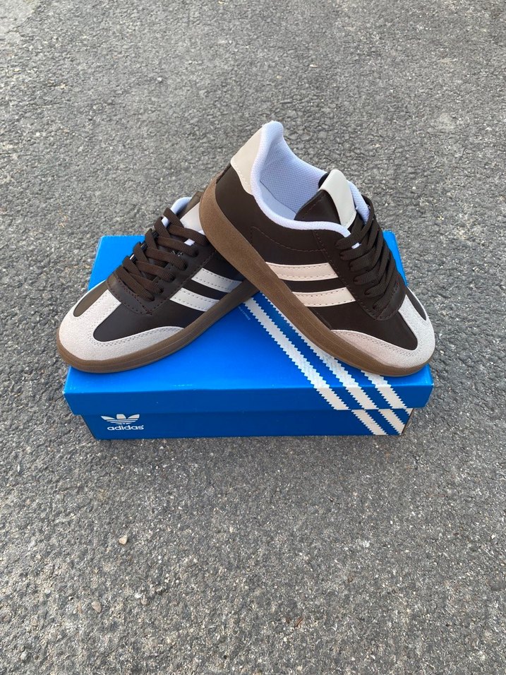 Adidas Retro Kahverengi Sneaker — görsel 4/5