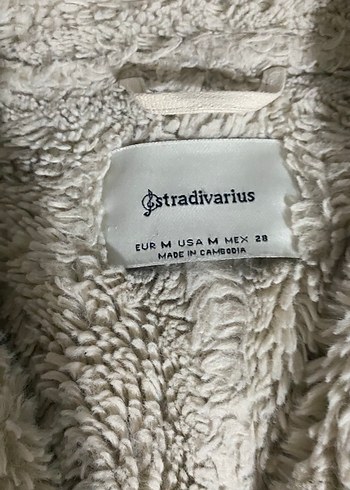 Beyaz Kürklü Kadın Ceket - Görsel 2