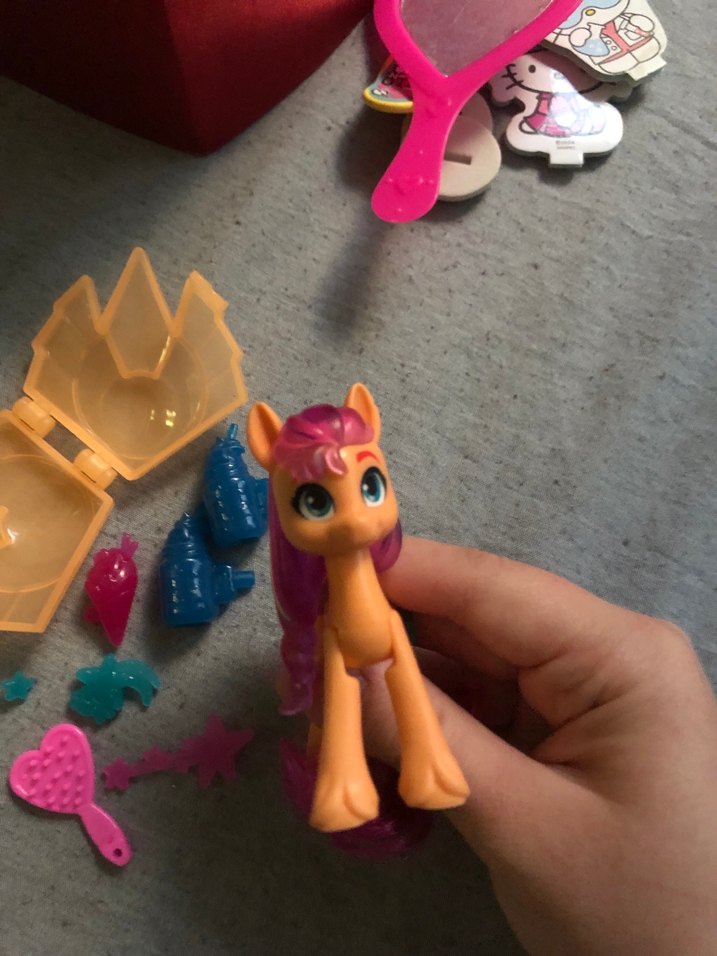 Renkli At Figür ve Aksesuar Seti - Görsel 3