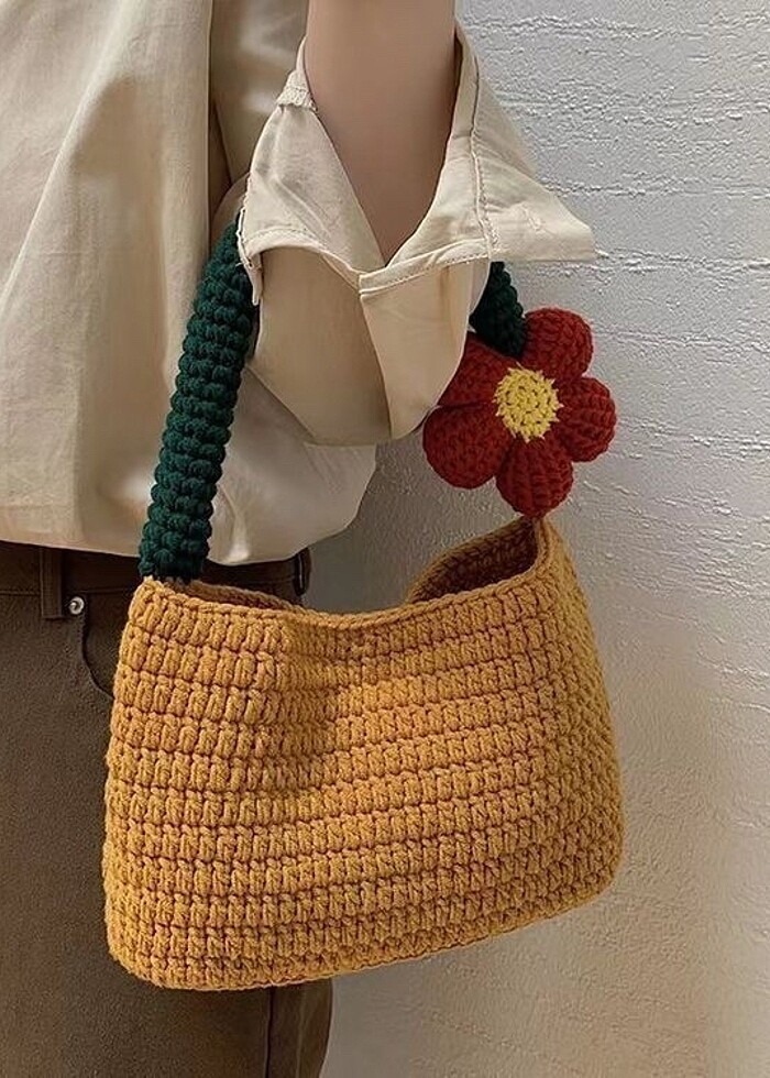 Çiçek çanta - Görsel 2