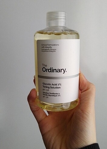 The ordinary tonik 