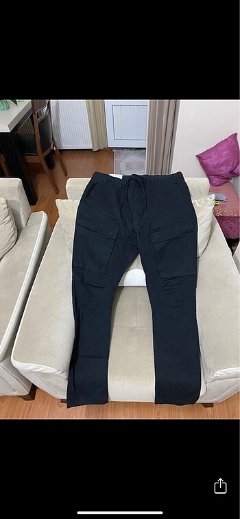 l Beden siyah Renk H&M kargo
