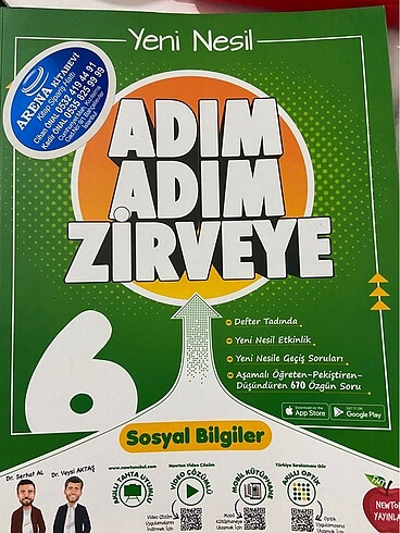 6. Sınıf Sosyal Bilgiler Test Kitabı