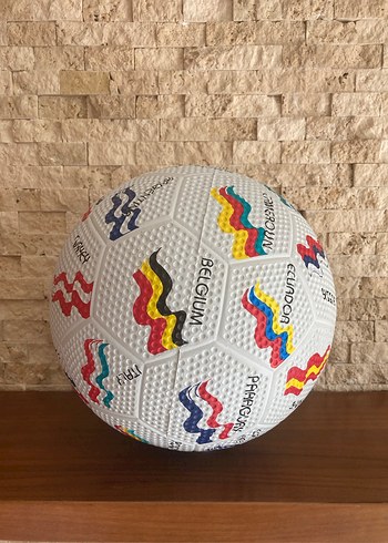 2002 Dünya Kupası Temalı Renkli Futbol Topu - Görsel 2