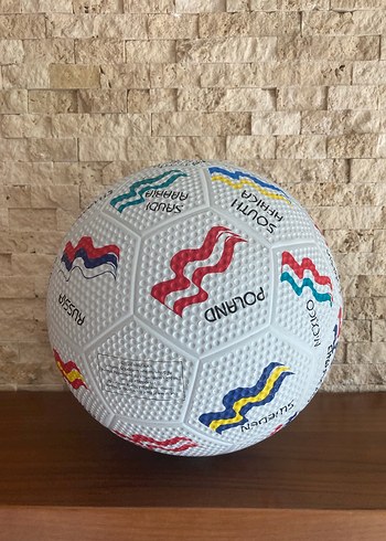 2002 Dünya Kupası Temalı Renkli Futbol Topu - Görsel 3